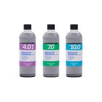 Buffer de pH e EC em Combo 4 partes