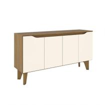 Buffet 04 Portas Quartzo Henn Nature Com Off White Buffet 04 Portas Quartzo Henn Nature Com Off White