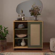 Buffet 1 Porta Joinville Carvalho Menta