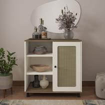 Buffet 1 Porta Palhinha Rattan Charlotte
