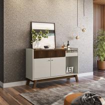 Buffet 133cm 2 Portas 1 Gaveta 1 Nicho Lucca