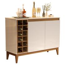 Buffet 2 Portas Com Adega Aparador Mônaco Off White Nature