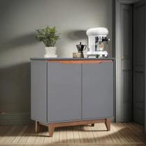 Buffet 2 portas flow cinza Buffet 2 portas flow cinza