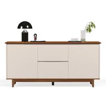 Buffet 2 Portas Flow Off White com Freijo Buffet 2 Portas Flow Off White com Freijo