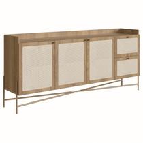 Buffet 3 Portas 2 Gavetas Palhinha 28935 Linha Oslo Hanover Artesano
