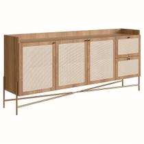 Buffet 3 Portas 2 Gavetas Palhinha Linha Hanover Artesano