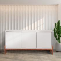 Buffet 3 Portas 2 Gavetas TIê CabeCasa MadeiraOriginals Off White Buffet 3 Portas 2 Gavetas TIê CabeCasa MadeiraOriginals Off White