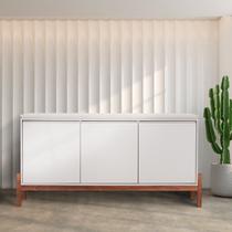 Buffet 3 Portas 2 Gavetas Tiê CabeCasa MadeiraOriginals Offwhite