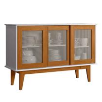 Buffet 3 Portas Detroit Branco/ Nature Tebarrot