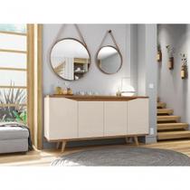 Buffet 4 Portas C- Nichos Grace Off White-cedro Buffet 4 Portas C- Nichos Grace Off White-cedro