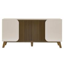 Buffet 4 Portas Sala de Jantar 160 cm 4505 Off White Pinho ARLY Buffet 4 Portas Sala de Jantar 160 cm 4505 Off White Pinho ARLY