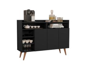 Buffet Adega Celta 3 Portas Pes Palito Retro Giga Moveis