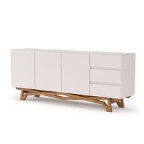 Buffet Alfenas Champagne C/ Off White 200cm - 76651 Buffet Alfenas Champagne C/ Off White 200cm - 76651