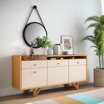 Buffet Ambiente Soft Cinamomo Off White HB Móveis