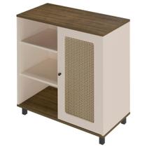 Buffet Aparador 1 Porta 80 Cm 4520 Pinho Off White Arly Buffet Aparador 1 Porta 80 Cm 4520 Pinho Off White Arly