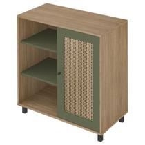 Buffet Aparador 1 Porta 80 cm 4535 Carvalho Menta ARLY Buffet Aparador 1 Porta 80 cm 4535 Carvalho Menta ARLY