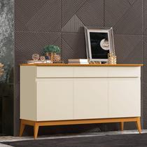 Buffet Aparador 141cm 3 Portas 3 Gavetas Magnum