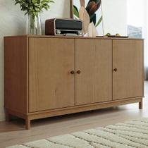 Buffet Aparador 160cm 3 Portas Madeira Maciça Vitalis Freijó F07 - Mpozenato Buffet Aparador 160cm 3 Portas Madeira Maciça Vitalis Freijó F07 - Mpozenato