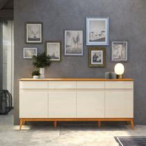 Buffet Aparador 187cm 4 Portas 4 Gavetas Magnum