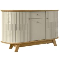 Buffet Aparador 3 Portas 136 Cm Monza Cumaru Opala Madetec Cumaru Opala Buffet Aparador 3 Portas 136 Cm Monza Cumaru Opala Madetec Cumaru Opala