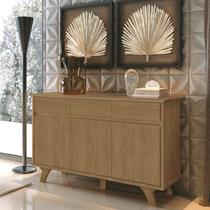 Buffet Aparador 3 Portas 3 Gavetas 100% MDF Buono