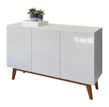 Buffet Aparador Ares 3 Portas Branco - MoveisAqui Buffet Aparador Ares 3 Portas Branco - MoveisAqui