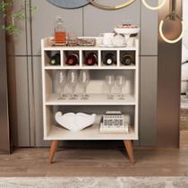 Buffet Aparador Bar Drink Com Adega Suporte Para 5 Garrafas