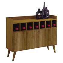Buffet Aparador Bar Napoli Freijó Decor Leifer Móveis