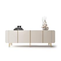 Buffet Aparador Bilbao 4 Portas e Prateleiras 220x75 Off White EdeCasaMoveis Buffet Aparador Bilbao 4 Portas e Prateleiras 220x75 Off White EdeCasaMoveis