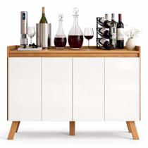 Buffet Aparador Cancún 4 Portas - PR Móveis Buffet Aparador Cancún 4 Portas - PR Móveis