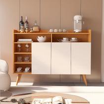 Buffet Aparador Celta Nature e Off White para Sala de Jantar com Design Moderno