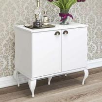 Buffet Aparador Clássico Provençal 02 Portas - Branca Buffet Aparador Clássico Provençal 02 Portas - Branca