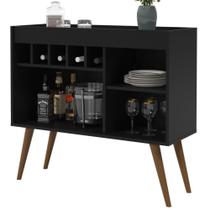 Buffet Aparador Com Adega New Odin - Preto - Ej Moveis
