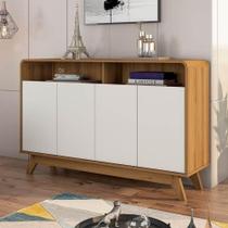 Buffet aparador fabrimoveis eccos 4 portas nature/offwhite