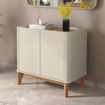 Buffet Aparador Flip 0,90 2 Portas Sala - 3 Cores