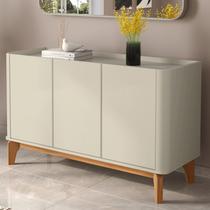 Buffet Aparador Flip 1.20 3 Portas Sala - 3 Cores