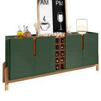 Buffet Aparador Lizz 190cm 4 Portas com Adega - Casa D
