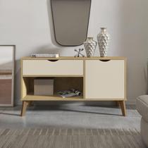 Buffet Aparador London Cinamomo/Off White - RV Móveis