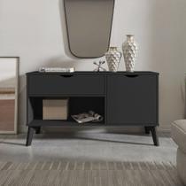 Buffet Aparador London Preto - RV Móveis