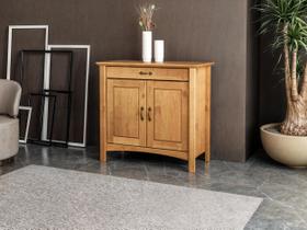 Buffet Aparador Madeira Maciça 2 Portas 1 Gaveta Bella