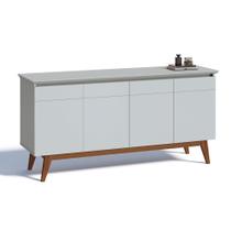 Buffet Aparador Mazza 4 Portas Branco Buffet Aparador Mazza 4 Portas Branco