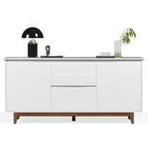 Buffet Aparador para Sala de Jantar 2 Portas 2 Gavetas Flop