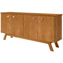 Buffet Aparador Para Sala De Jantar 4 Portas 1X225 Nature Tebar