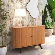 Buffet Aparador Retrô 1,30m 2 Portas Dalla Costa 100% MDF Buffet Aparador Retrô 1,30m 2 Portas Dalla Costa 100% MDF