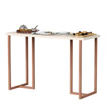 Buffet Aparador Sala Hall de Entrada Mali 120cm Mesa Estilo Industrial Moderna