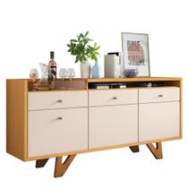 Buffet Aparador Sollare com 2 Portas e 2 Gavetas - HB Móveis Buffet Aparador Sollare com 2 Portas e 2 Gavetas - HB Móveis