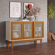 Buffet Aparador Sporting 3 Portas Off White Nature