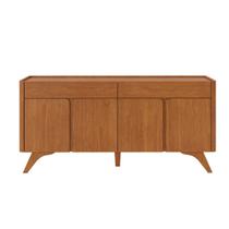 Buffet Arcus 4 Portas 2 Gavetas Naturalle Pés Madeira Maciça Buffet Arcus 4 Portas 2 Gavetas Naturalle Pés Madeira Maciça