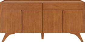 Buffet Aros 4 Portas Pés Madeira Maciça - Mv - Rei de Casa