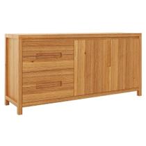 Buffet Balcão 1553N Contemporâneo 2 Portas Madeira Maciça Rustic Milani Movelaria Buffet Balcão 1553N Contemporâneo 2 Portas Madeira Maciça Rustic Milani Movelaria